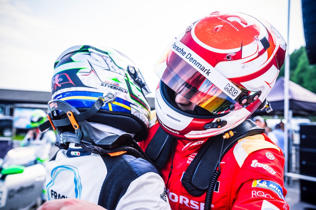 Gustav Krogh tilbage på Carrera Cup-podiet i Sverige.
(Foto: Porsche Carrera Cup Scandinavia)